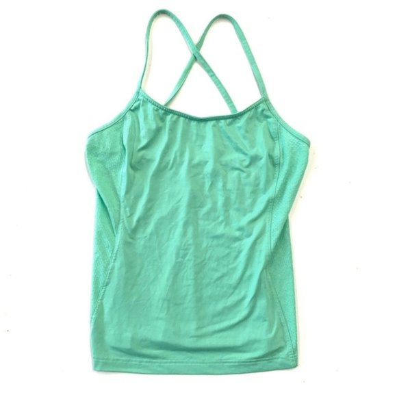 adidas Tops - Adidas Green Crossback Tank